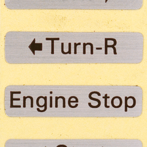 KIT DECAL ALLOGGI INTERRUTTORI 1972-1981