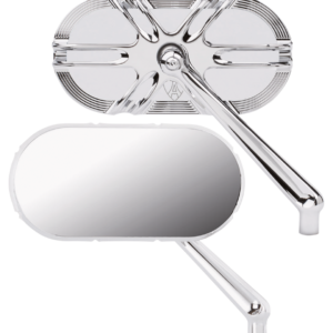 SPECCHIETTI ARLEN NESS SERIE CAGED IN ALLUMINIO BILLET FORGIATO