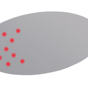 SPECCHIETTI OVALI SPORT CON FRECCIA INCORPORATA