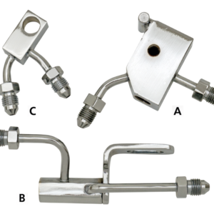 RACCORDO TUBI FRENO A T POSTERIORE GOODRIDGE PER SOFTAIL