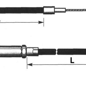T02 - CAVI ACCELERATORE ANDATA E RITORNO 1981-1989 BIG TWIN & 1981-1985 SPORTSTER