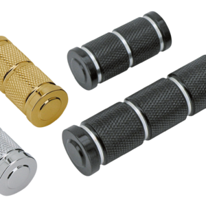 PEDANE POGGIAPIEDI E PEDALINI FRENO STILE " RETRO" ZIGRINATI