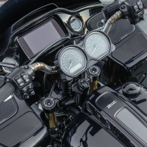 PIASTRA SUPERIORE E KIT PIASTRE FORCELLA NESS METHOD PER ROAD GLIDE