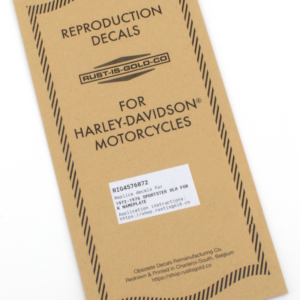 REPLICA DECAL PER FORCELLE DA RUST IS GOLD CO.