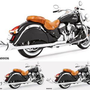 SHARKTAIL TRUE DUALS PER INDIAN POWERPLUS & THUNDERSTROKE