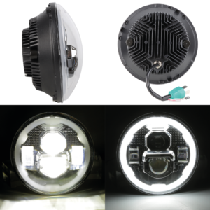 PARABOLA A LED VISOR DA 7" CON ANELLO HALO