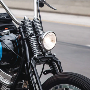 STAFFA DI MONTAGGIO FANALE ANTERIORE SPRINGER DA LOWBROW CUSTOMS