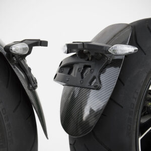 XDIAVEL | PORTA TARGA IN CARBONIO (16-20)