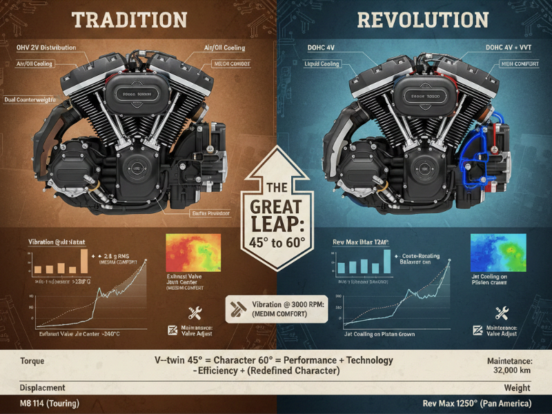 V-Twin a 45 o 60 gradi