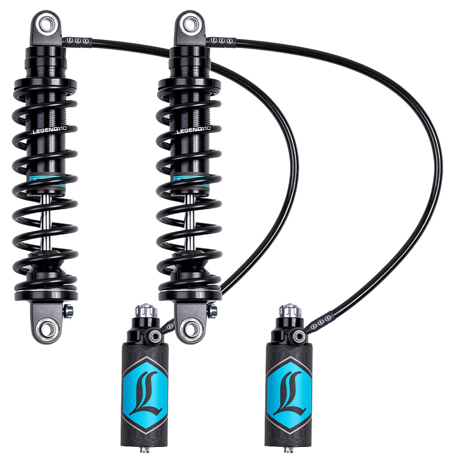 AMMORTIZZATORI REGOLABILI CON SERBATOIO SEPARATO LEGEND SUSPENSION REVO-ARC