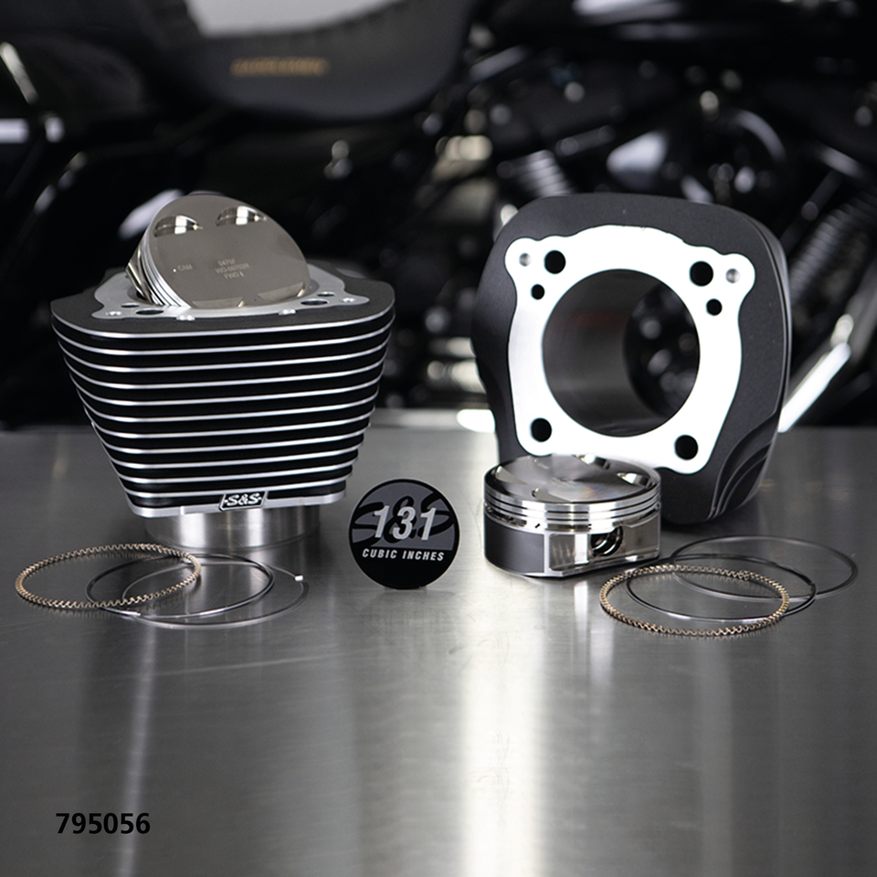 KIT CILINDRI S&S BIG BORE STROKER 131CI & 136CI PER MILWAUKEE EIGHT