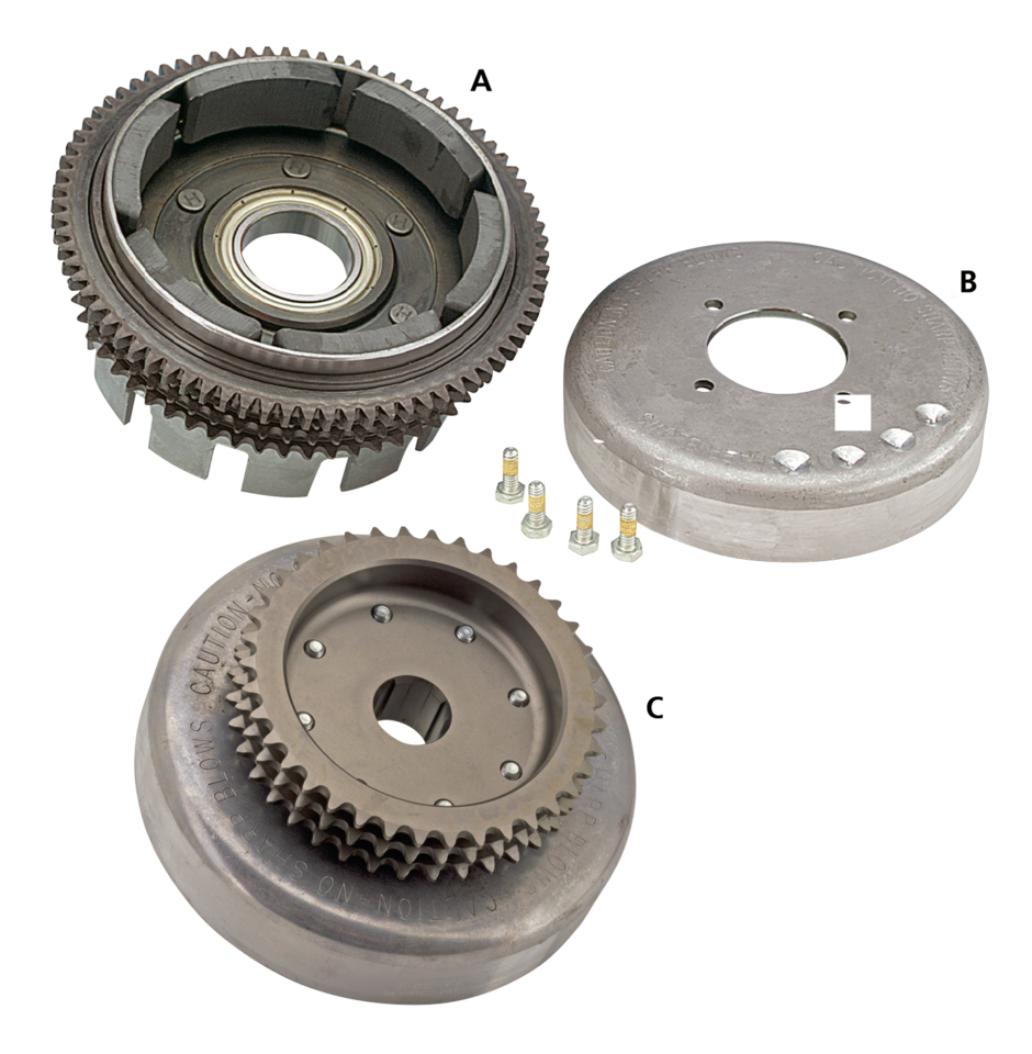 ROTORE ALTERNATORE PER SPORTSTER