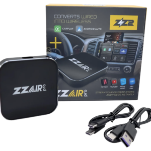 ZZAIR CONVERTE I SISTEMI CABLATI APPLE CARPLAY E ANDROID AUTO IN WIRELESS