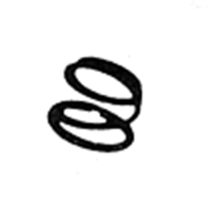 PARTE SUPERIORE A CRICCHETTO CAMBIO A PEDALE 1952-1979