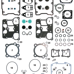 GUARNIZIONI MOTORE O-RING E PARAOLI PER TWIN CAM
