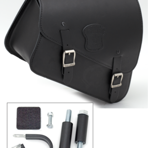 BORSA TEXAS LEATHER DA TELAIO SPORTSTER CON PORTA BOTTIGLIA