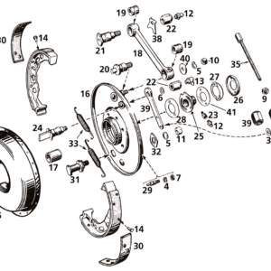 FRENO ANTERIORE MODELLI 45CI