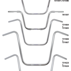 MANUBRI FEHLING APEHANGER DA UN POLLICE DI DIAMETRO