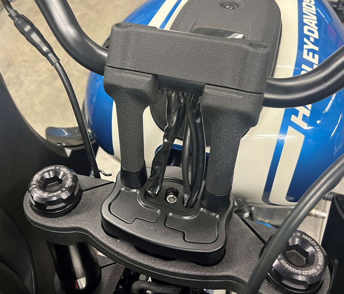 KIT DI RICOLLOCAZIONE RISER RICK'S DA 40MM PER LOW RIDER S/ST