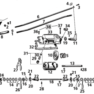 BULLONERIA ZINCATA IN MISURE SAE