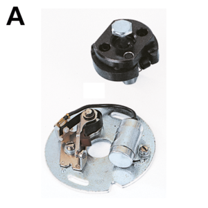 PARTI DI RICAMBIO PER ACCENSIONE E UNITA' DI ANTICIPO