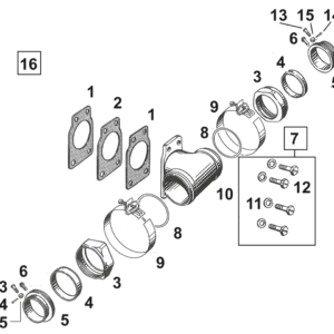 SET COMPLETI E GUARNIZIONI SINGOLE PER KNUCKLEHEAD