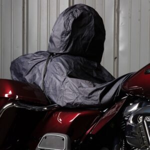 Rain Cover for Harley Davidson® Two Up Seat with Driver Backrest from HOGWORKZ