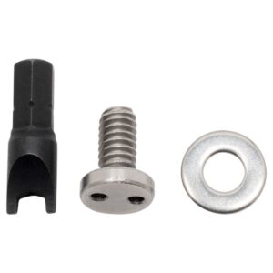 Anti-Theft Security Seat Bolt for Harley-Davidson® from HOGWORKZ® | Polished Metal