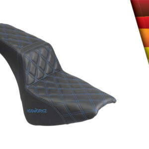 Rise Up Seat for Harley® Street Bob FXBB / Standard FXST '18-'25 (Various Stitching Colors)