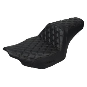 Rise Up Seat for Harley® Touring '23.5-'25 (Diamond / Black Stitch)