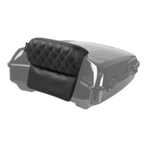 HOGWORKZ® Diamond Stitched Chopped Tour Pack Backrest Pad