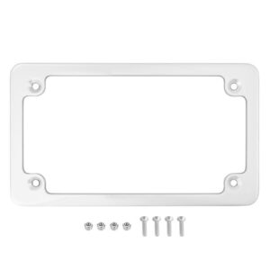 Black Low Profile License Plate Frame for Harley-Davidson® Motorcycles