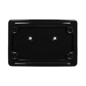 Black LED License Plate Frame Mount for Harley® Touring '23.5-'25