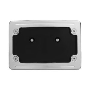 Chrome LED License Plate Frame Mount for Harley® Touring '23.5-'25
