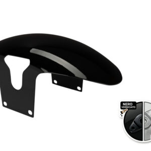 Vivid Black Chopped Front Fender for Harley® Fat Boy '18-'25