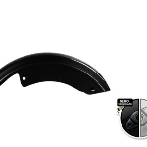 Vivid Black Chopped Hardline Rear Fender for Harley® Touring '14-'25
