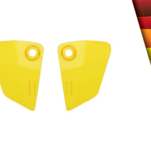 Fairing Air Deflectors for Harley® Low Rider ST '22-'25 | Yellow