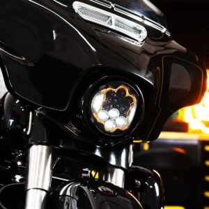 7" LED Silvertooth™ Performance Headlight for Harley® Touring