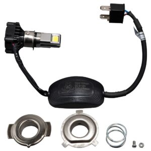 H4 LED Motorcycle Headlight Bulb - CREE 30W White 6000K