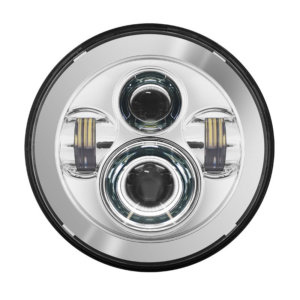 7" LED Chrome Headlight (Daymaker Replacement) for Harley® Touring & Softail