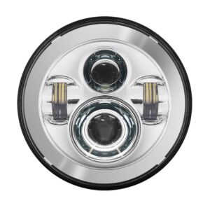 7" LED Chrome Headlight for Harley® Softail '18-'25