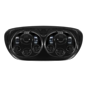 Dual LED Blackout Headlight for Harley® Road Glide '98-'13