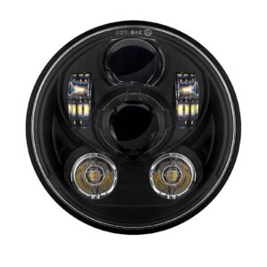 5-3/4" BLACKOUT LED HEADLIGHT V2