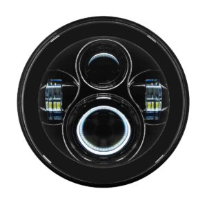 7" LED Black Headlight for Indian® Motorcycles