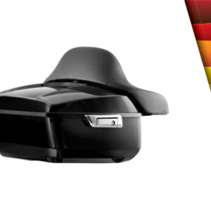 Vivid Black King Tour Pack w/ Full Backrest