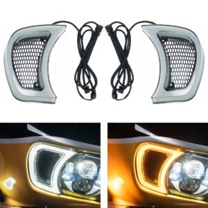 HOGWORKZ® Lumipro LED Vent Signals for '15-'25 Harley® Road Glide