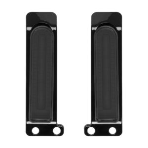 HOGWORKZ® Fuze™ LED Saddlebag Filler Inserts for Harley® Touring '14-'25 | Smoked Lens