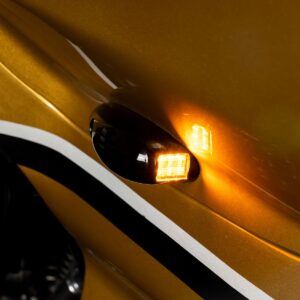 HOGWORKZ® LED Podz Turn Signals for Harley® Road Glide '15-'25 - Black