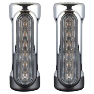 HOGWORKZ® Chrome Engine Guard / Highway Bar LED Lights