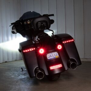 HOGWORKZ® Triad Dual Intensity LED Tribar Taillight for Harley® Touring '14-'25